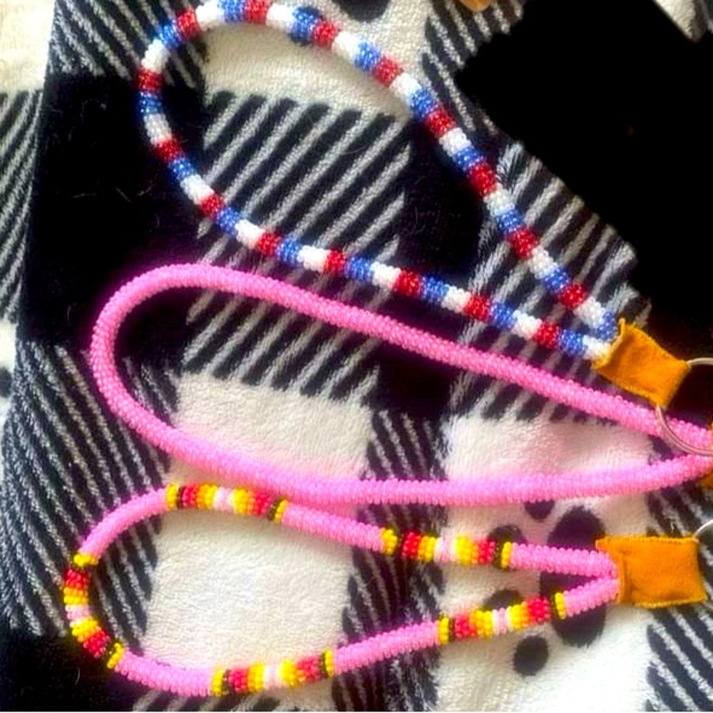 Handmade Beaded Lanyards